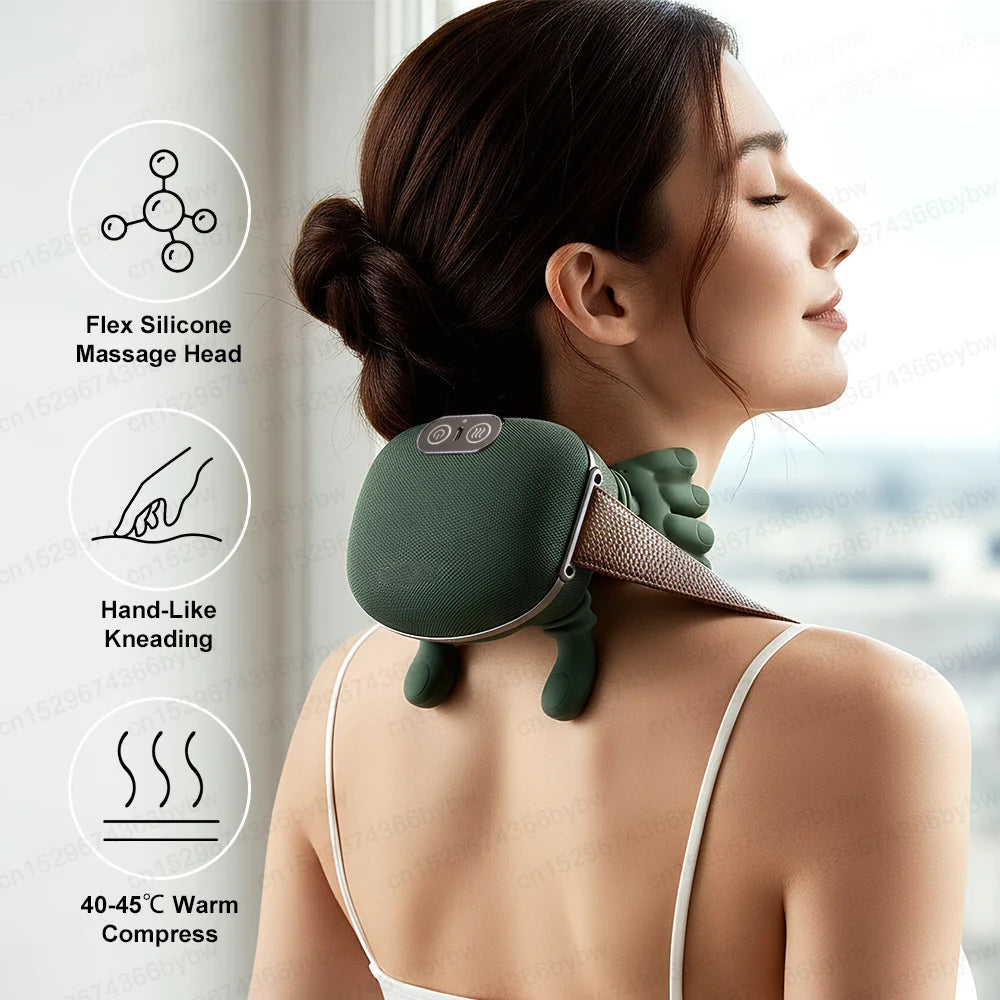 4D Hand Motion Neck Massager