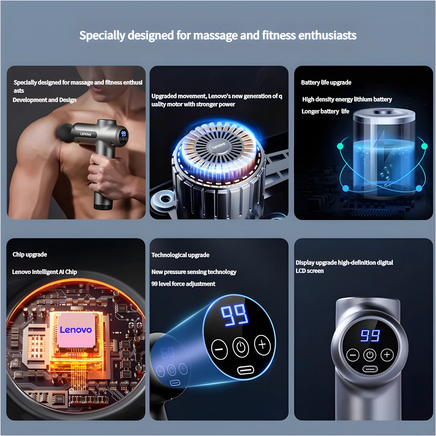 Elite Deep Tissue Massage Gun